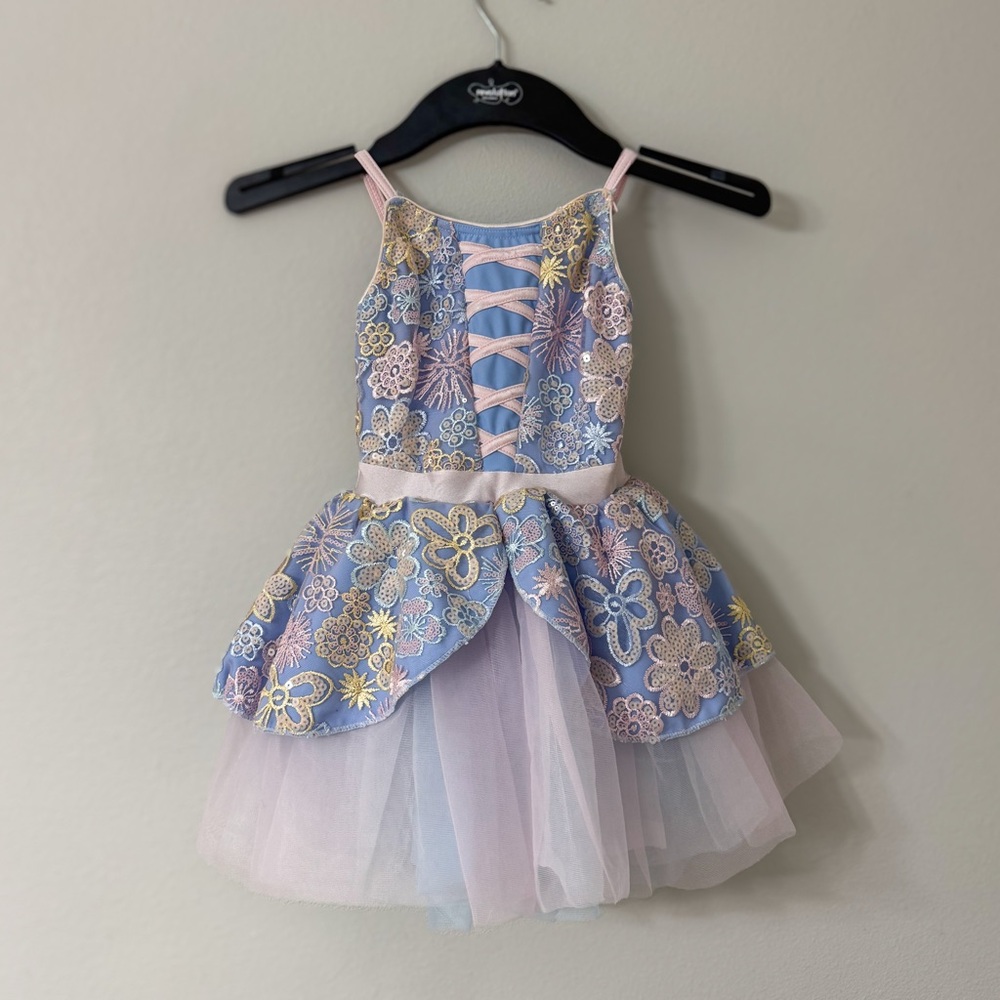 Revolution Dancewear Periwinkle Lace & Tulle Ballet Costume – XS Child